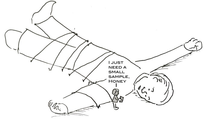 just a small sample honey